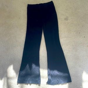 Sparkly black flowy pants